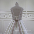 All Kinds of Plain White Satin Bridal Gown